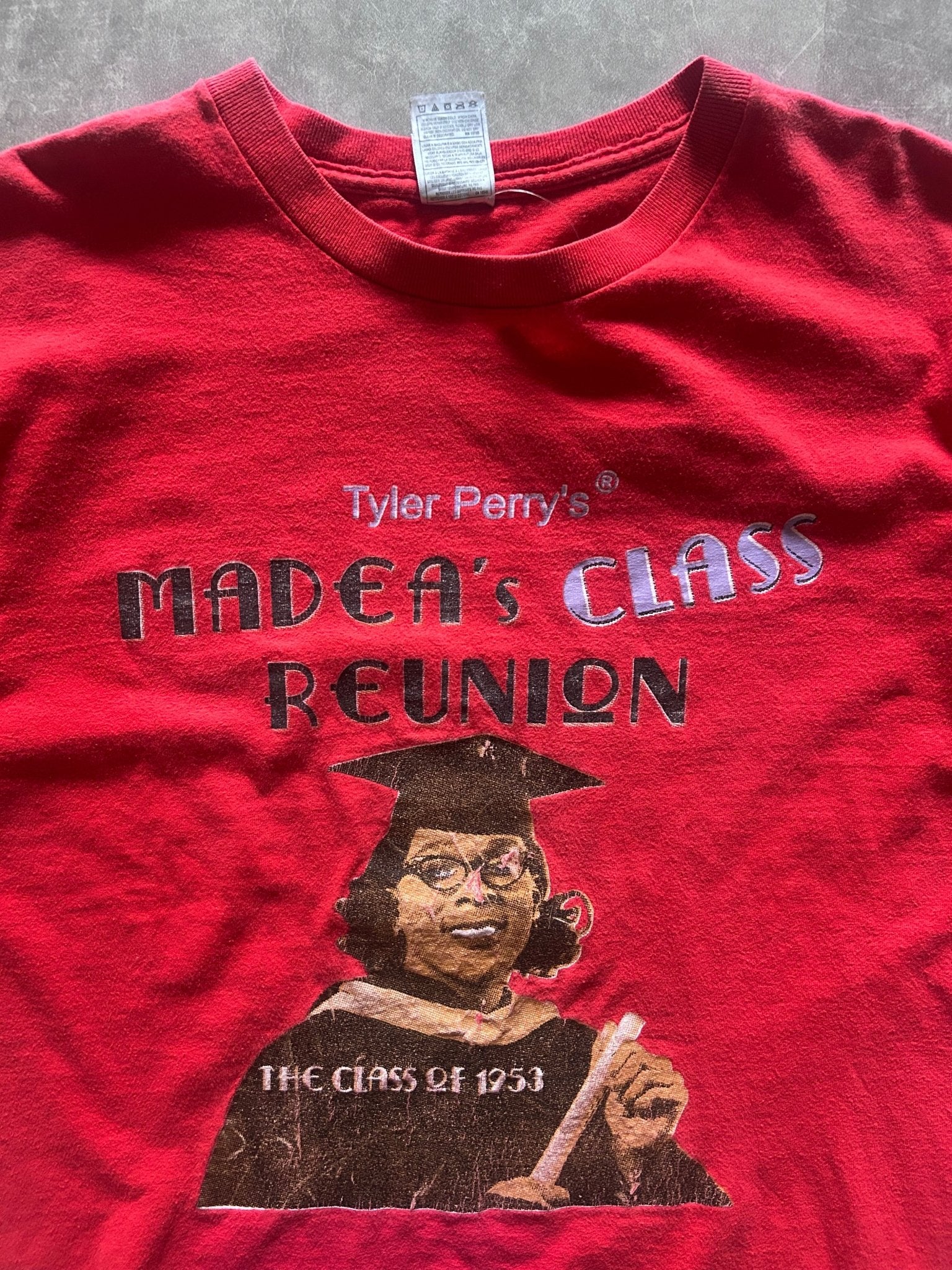 2003Vintage Madea Class Reunion Tyler Perry Red T Shirt Size XL - | Martin City Vintage
