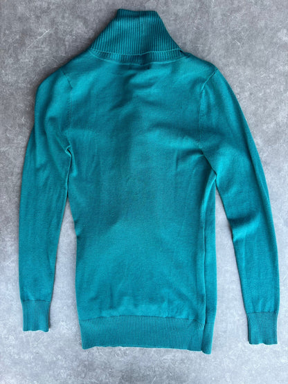2000s Vintage Guess Teal Blue Sweater Top - S - S | Martin City Vintage