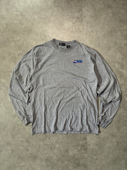 2000s Vintage NCAA Cross Country Grey Long Sleeve Shirt -L