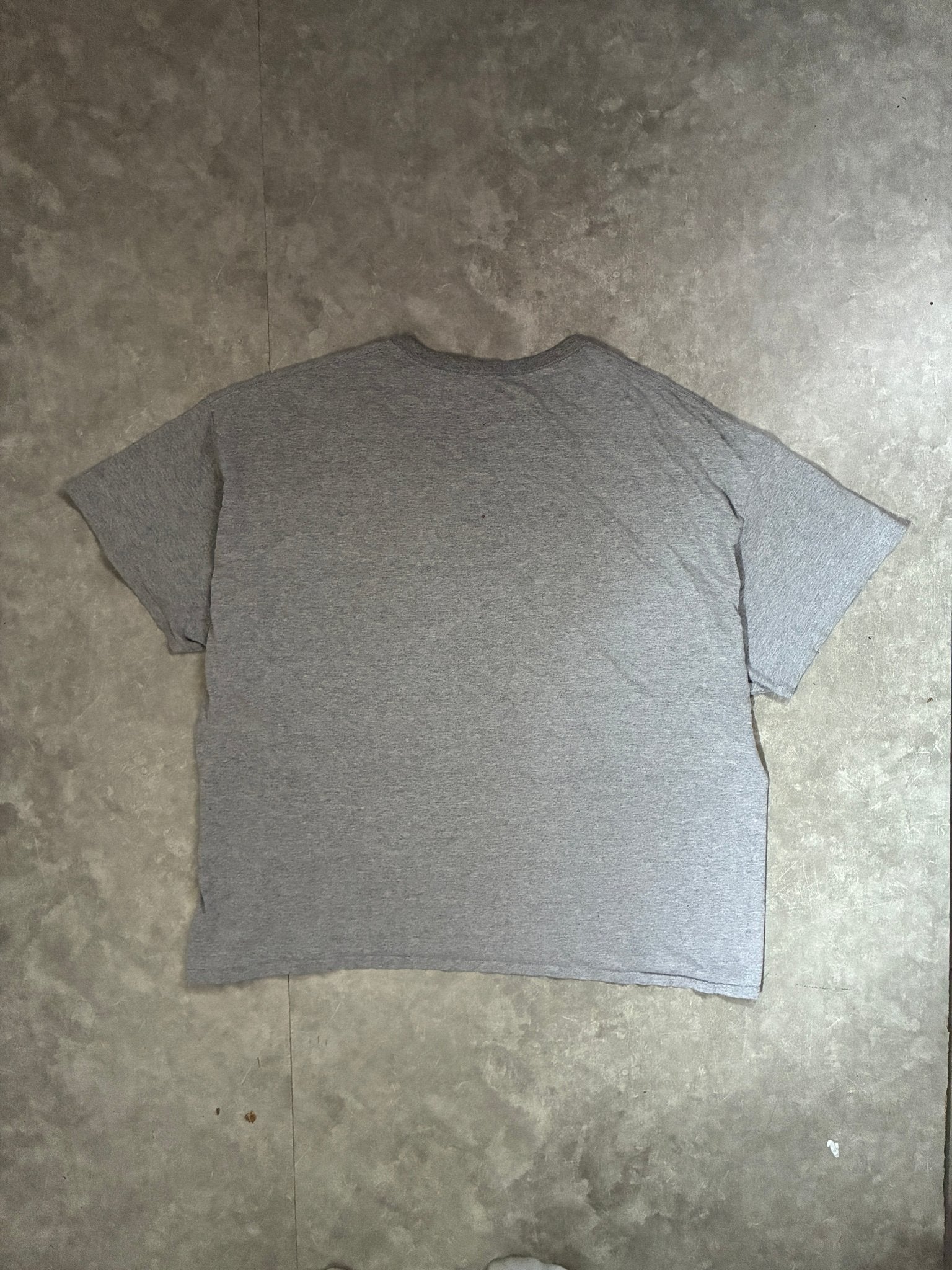 2000s Vintage Nebraska Cornhuskers Block Letters Grey T-Shirt -XXL - XXL | Martin City Vintage