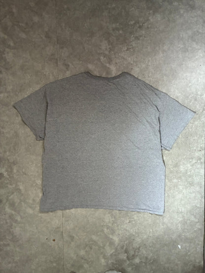 2000s Vintage Nebraska Cornhuskers Block Letters Grey T-Shirt -XXL - XXL | Martin City Vintage