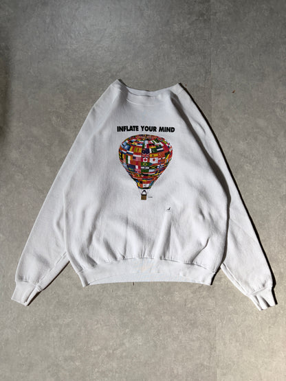 90s Vintage Blow Your Mind International Blimp Crewneck -XXL