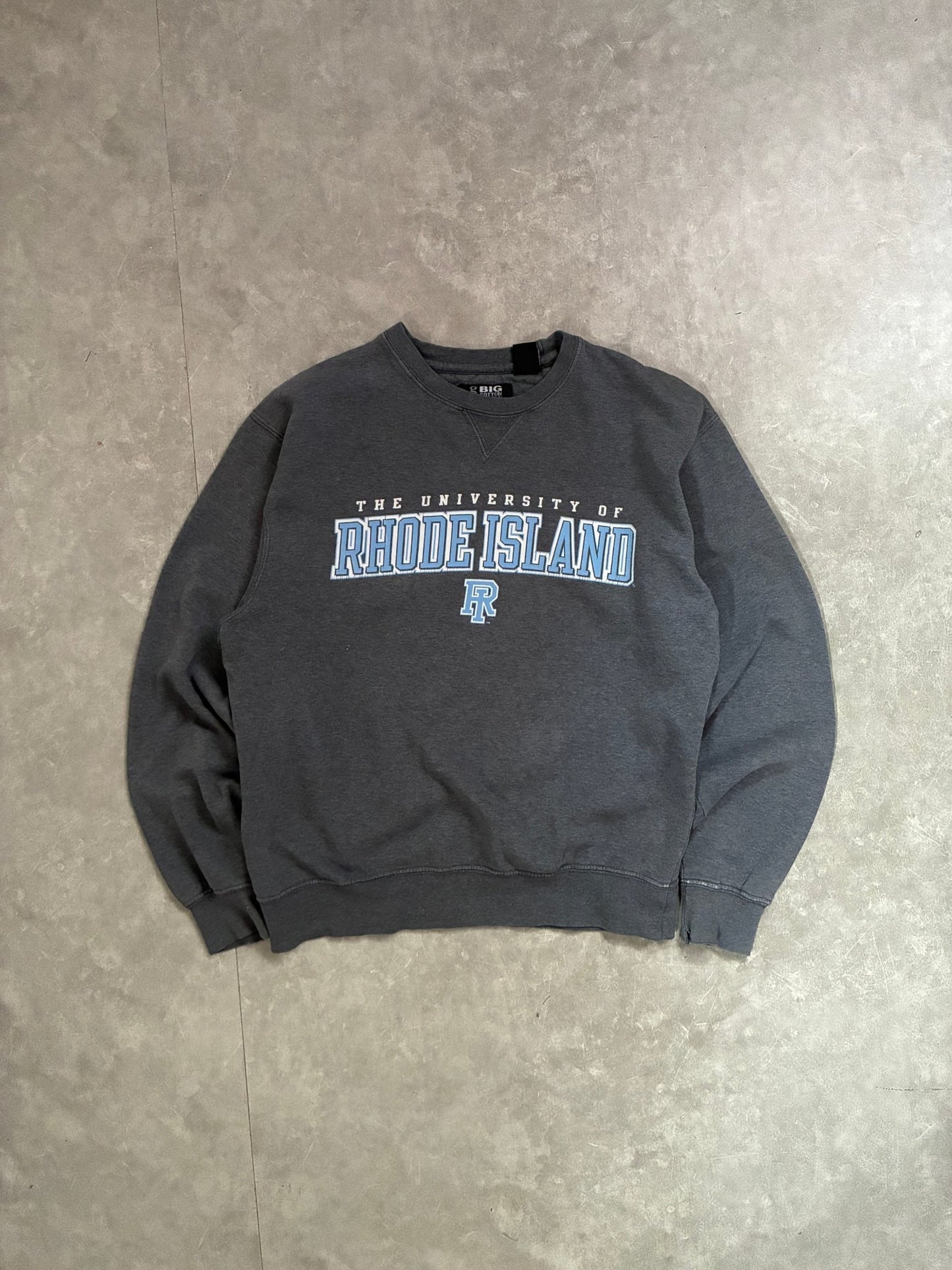 2000s Vintage Rhode Island Grey Crewneck -S - S | Martin City Vintage