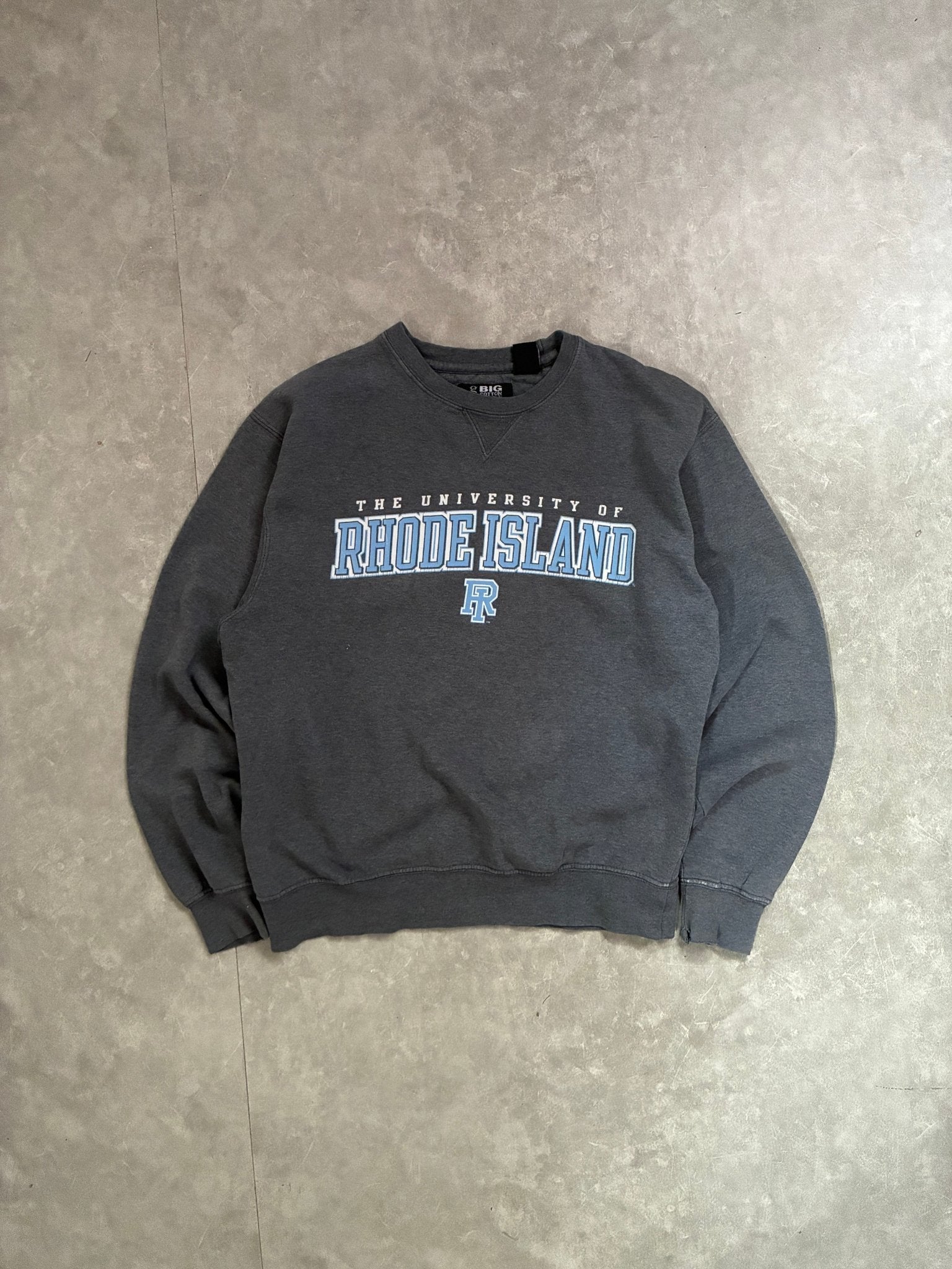 2000s Vintage Rhode Island Grey Crewneck -S - S | Martin City Vintage
