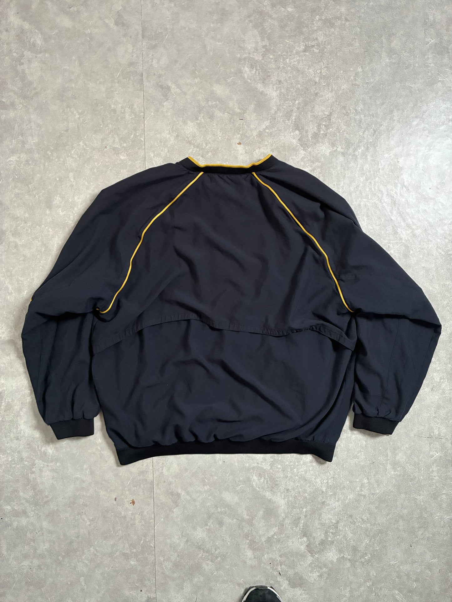 90s Vintage Mizzou Tigers Nike Center Swoosh Black Pullover -XL