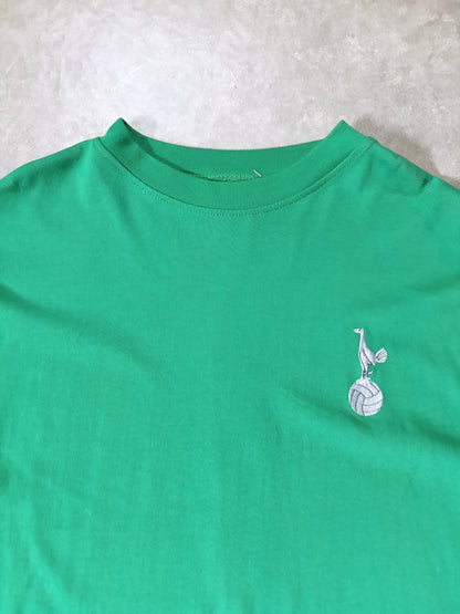 2000s Vintage Tottenham Hotspur Keeper Green Long Sleeve Shirt -L