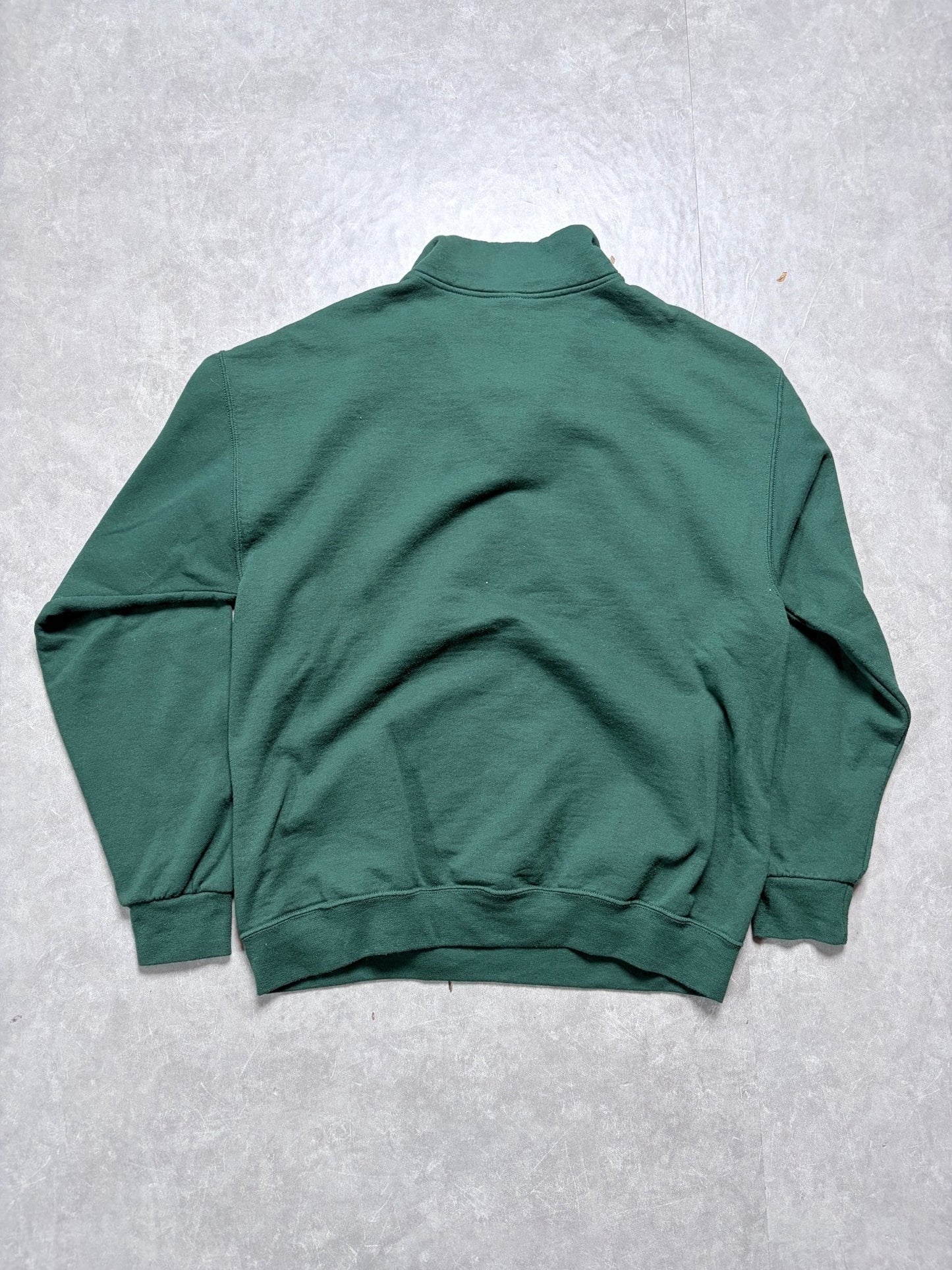 2000s Vintage Missouri Southern State Griffons Green Quarter Zip -L - L | Martin City Vintage