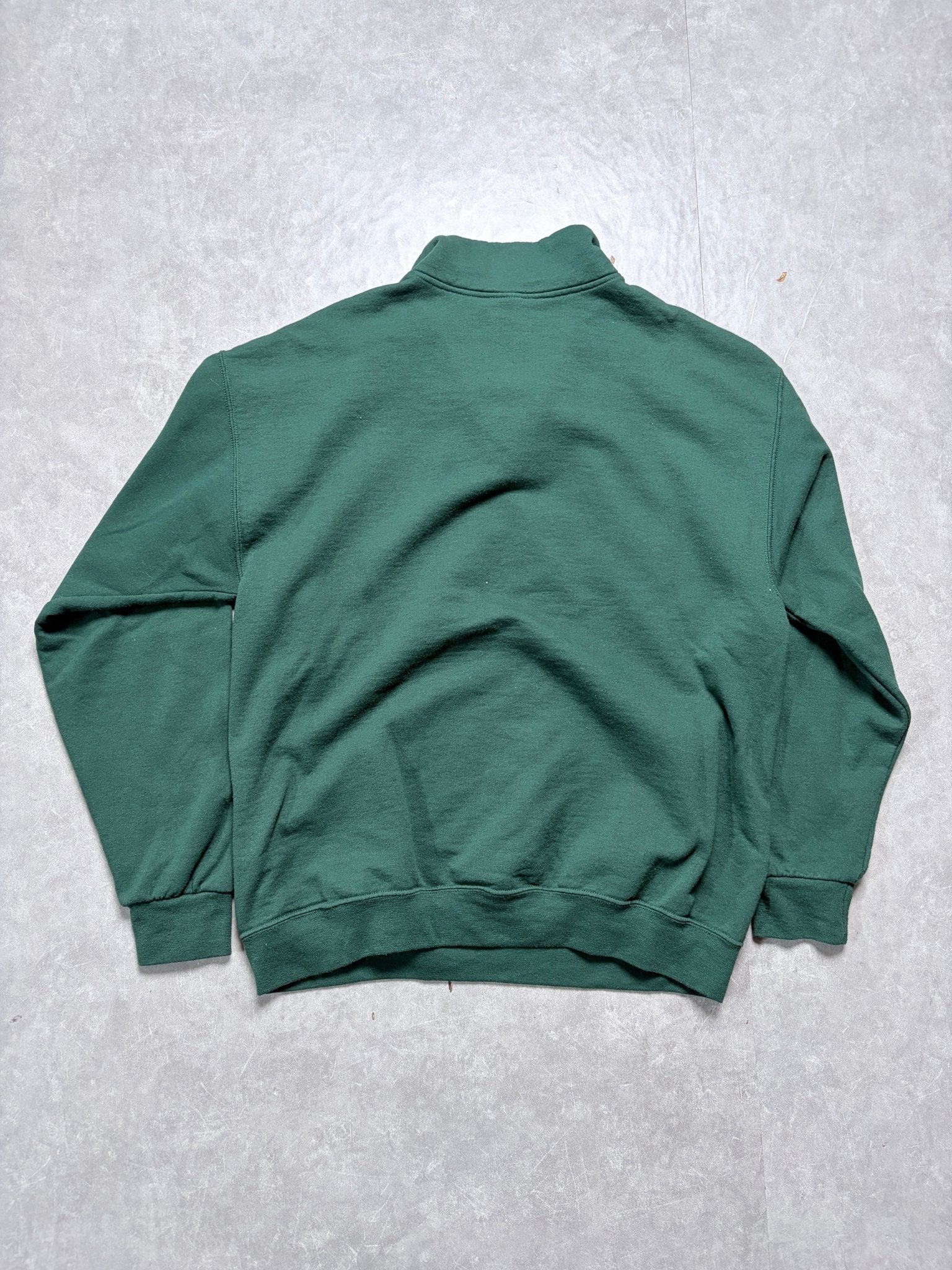 2000s Vintage Missouri Southern State Griffons Green Quarter Zip -L - L | Martin City Vintage