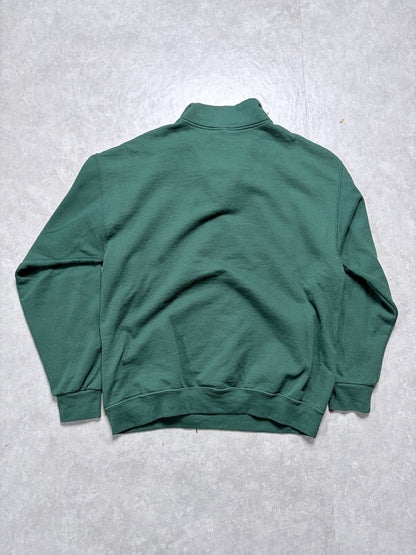 2000s Vintage Missouri Southern State Griffons Green Quarter Zip -L - L | Martin City Vintage