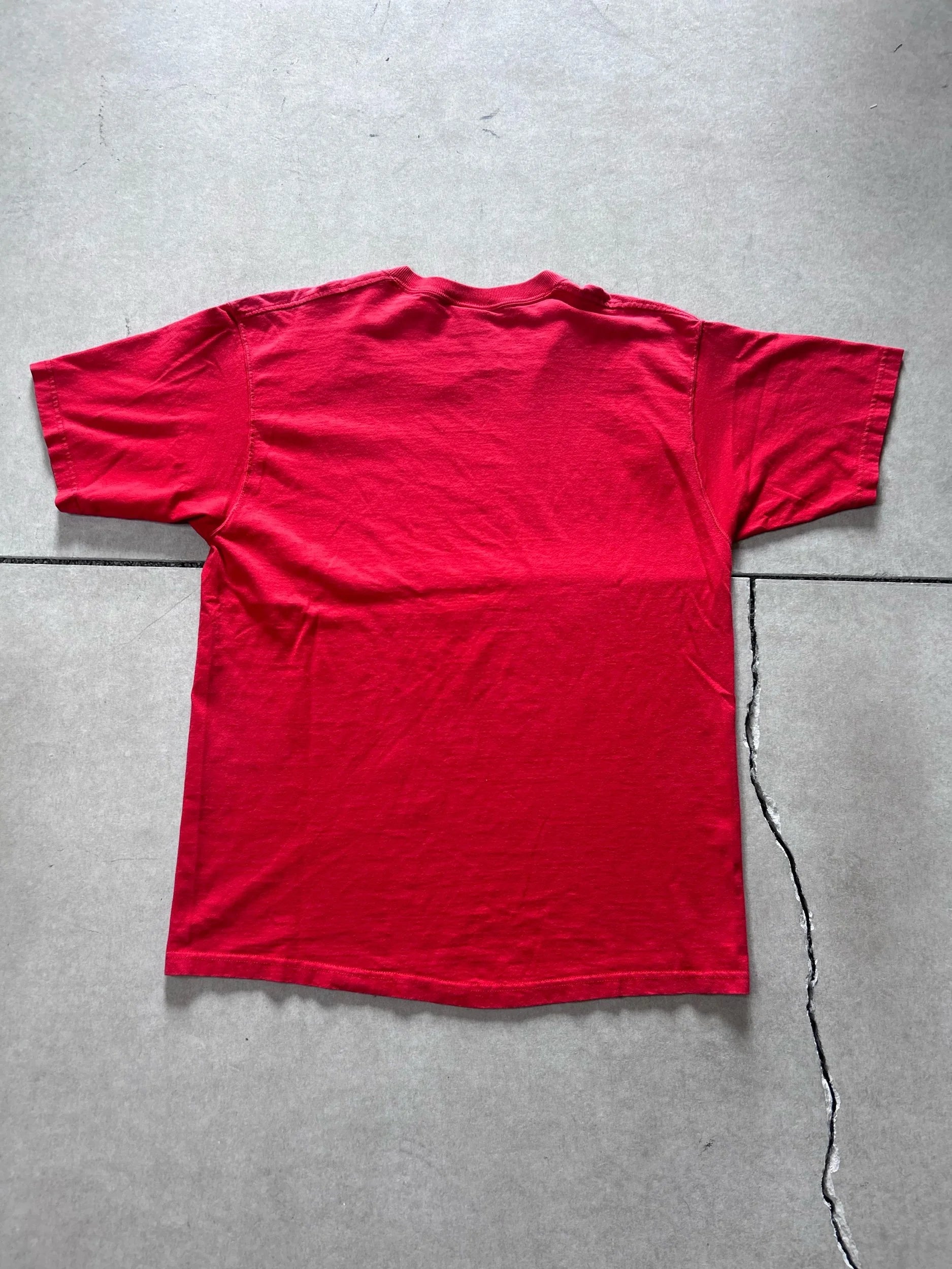 90s Vintage Kansas City Chiefs Pro Player Red Helmet T Shirt Size L - | Martin City Vintage