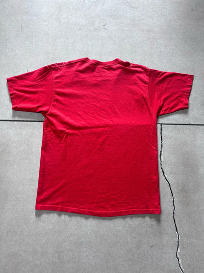 90s Vintage Kansas City Chiefs Pro Player Red Helmet T Shirt Size L - | Martin City Vintage