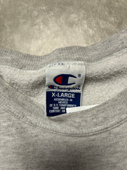 90s Vintage UMKC Roos Champion Grey Crewneck -XL