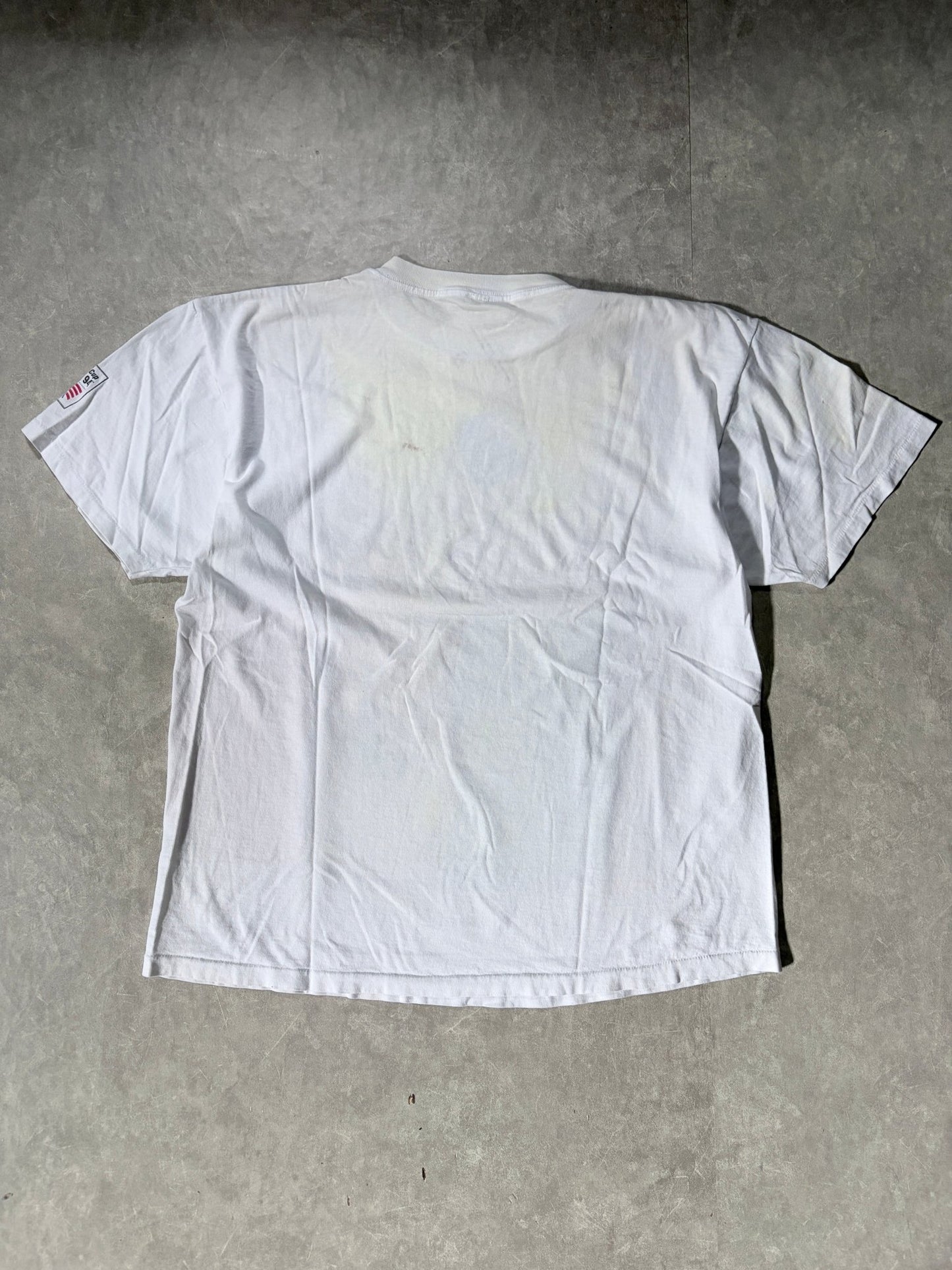 1994 Vintage Mexico FIFA World Cup Big Print White T Shirt -XL - XL | Martin City Vintage