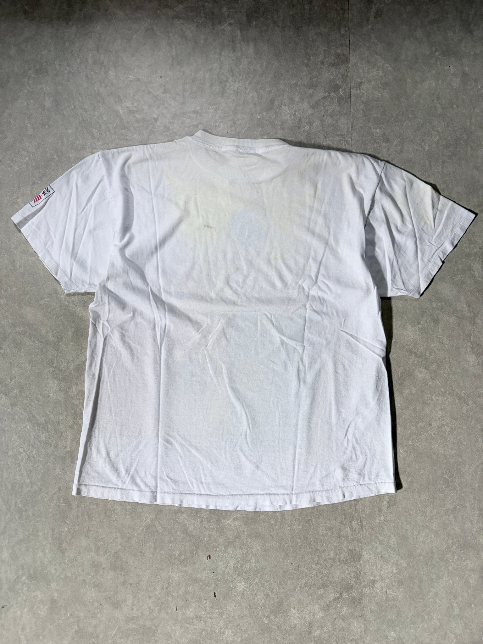 1994 Vintage Mexico FIFA World Cup Big Print White T Shirt -XL - XL | Martin City Vintage