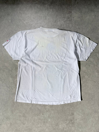 1994 Vintage Mexico FIFA World Cup Big Print White T Shirt -XL - XL | Martin City Vintage