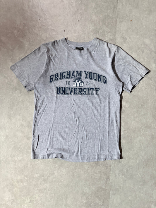 2000s Vintage BYU Cougars Grey T-Shirt -S