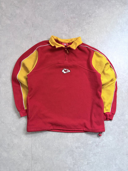 90s Vintage Kansas City Chiefs NFL Red Fleece -M - M | Martin City Vintage