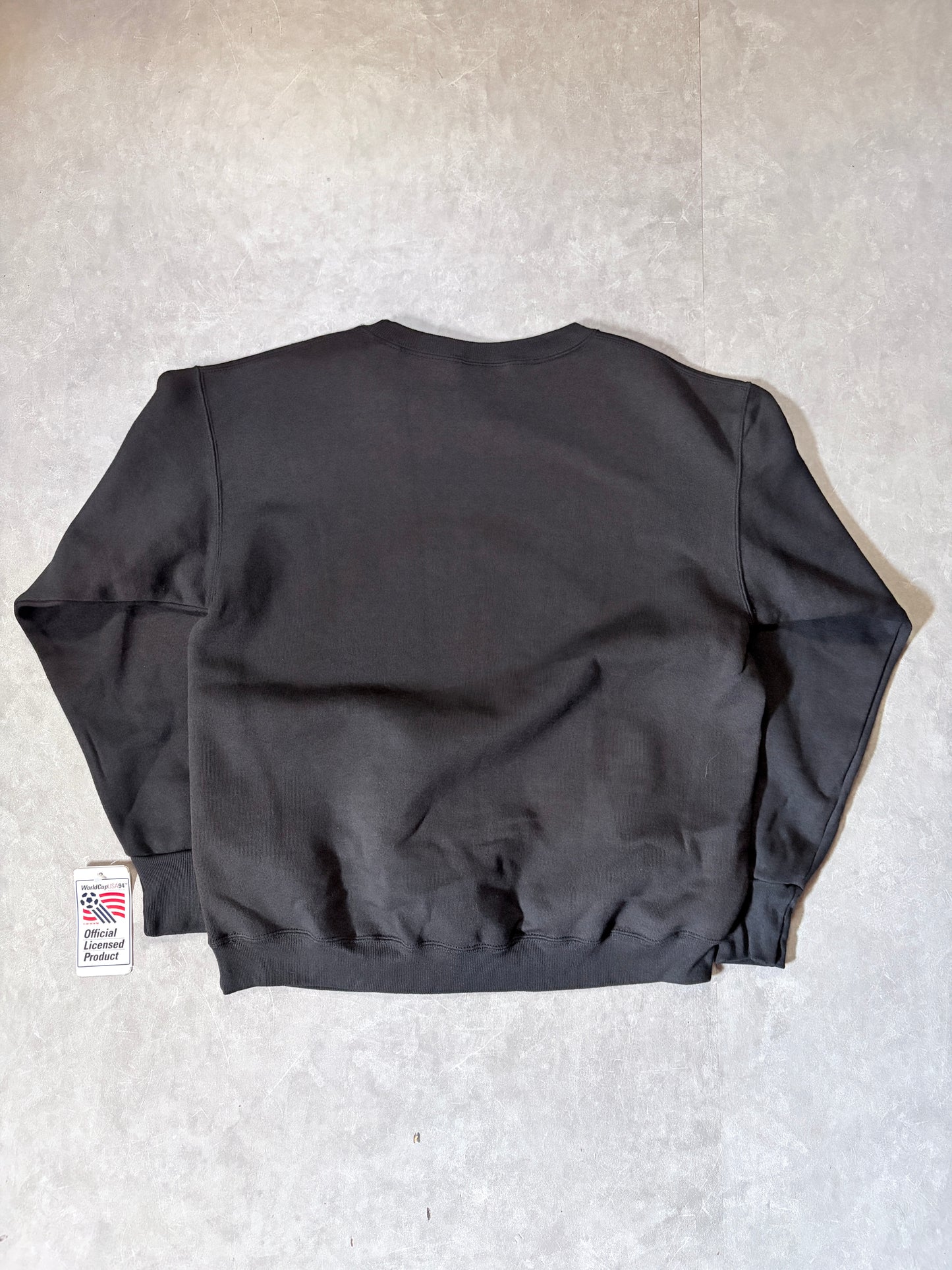 1994 vintage FIFA World Cup Deadstock Black Crewneck -M