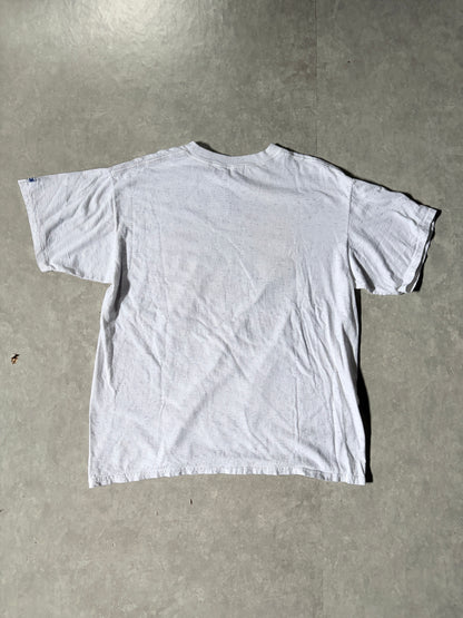 1994 Vintage Arkansas Razorbacks Basketball Final Four White T-Shirt -XL