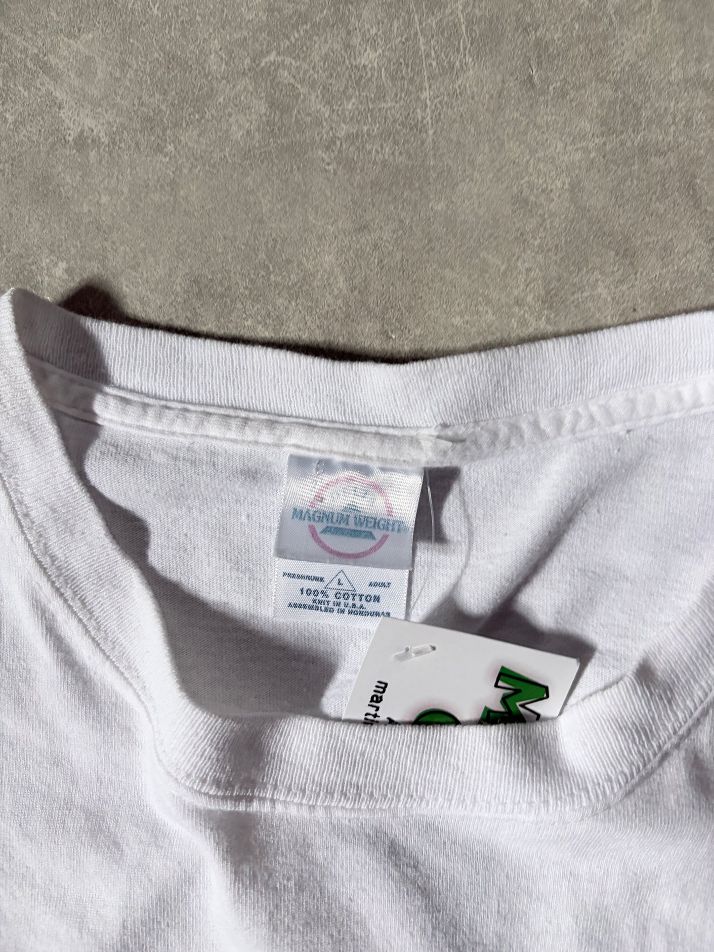 90s Vintage Georgetown Hoyas White T-Shirt -L