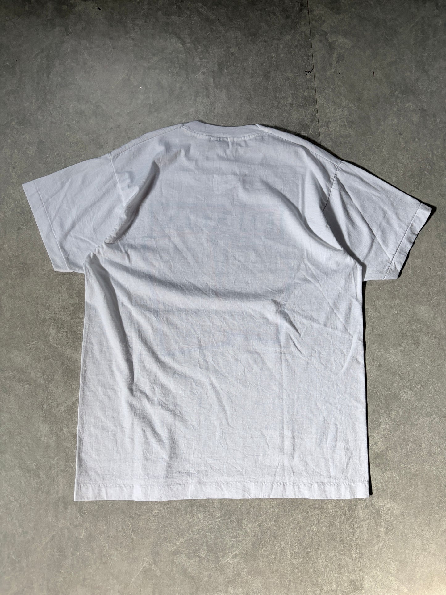 90s Vintage Kerry Dixon Chelsa FC Soccer White T Shirt -XL