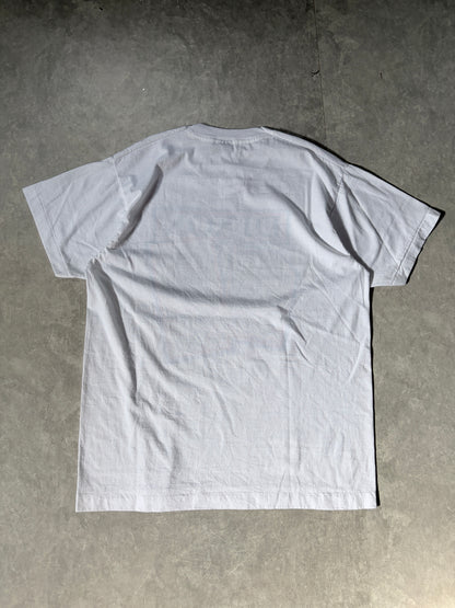90s Vintage Kerry Dixon Chelsa FC Soccer White T Shirt -XL