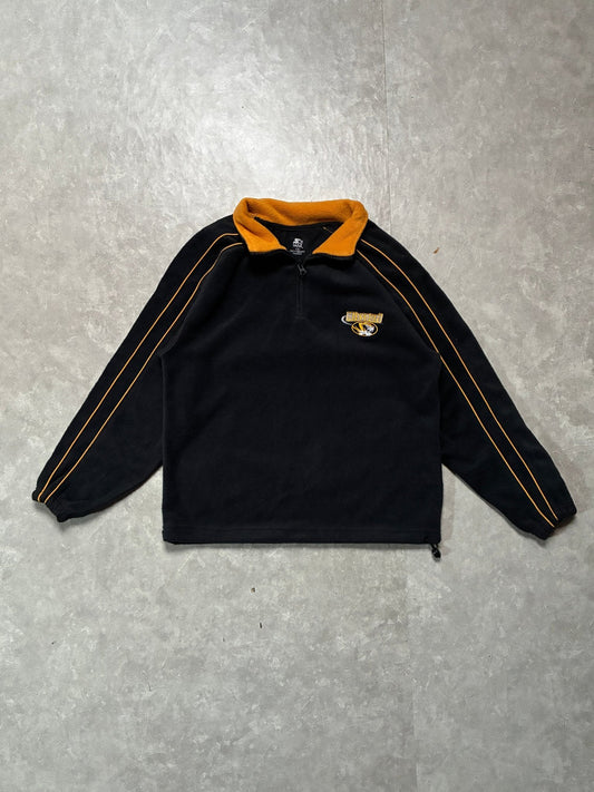 2000s Vintage Mizzou Tigers Starter Black Fleece -M - M | Martin City Vintage