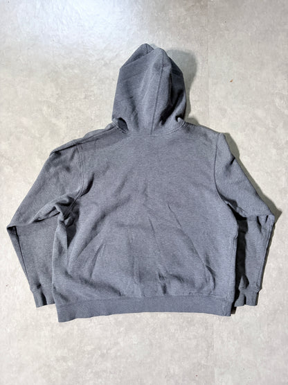 2000s Vintage Adidas Embroidered Grey Hoodie -XL