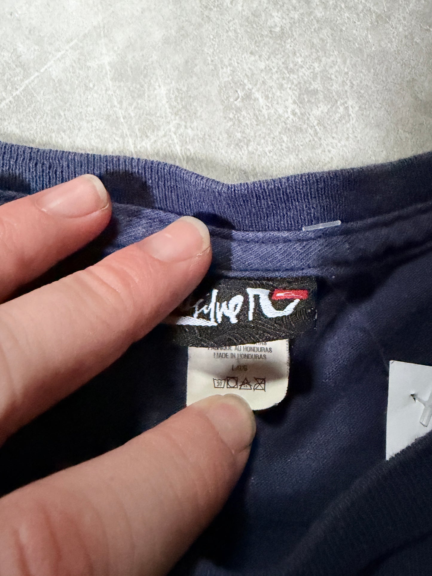 2000s Vintage Quiksilver Navy T Shirt -L