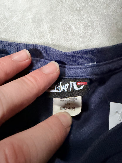 2000s Vintage Quiksilver Navy T Shirt -L