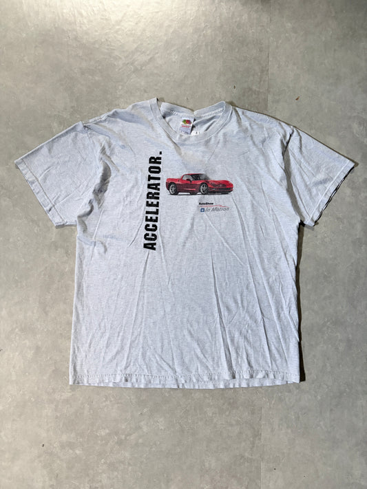 2000s Vintage General Motors Auto Show Heather Grey T Shirt -XL