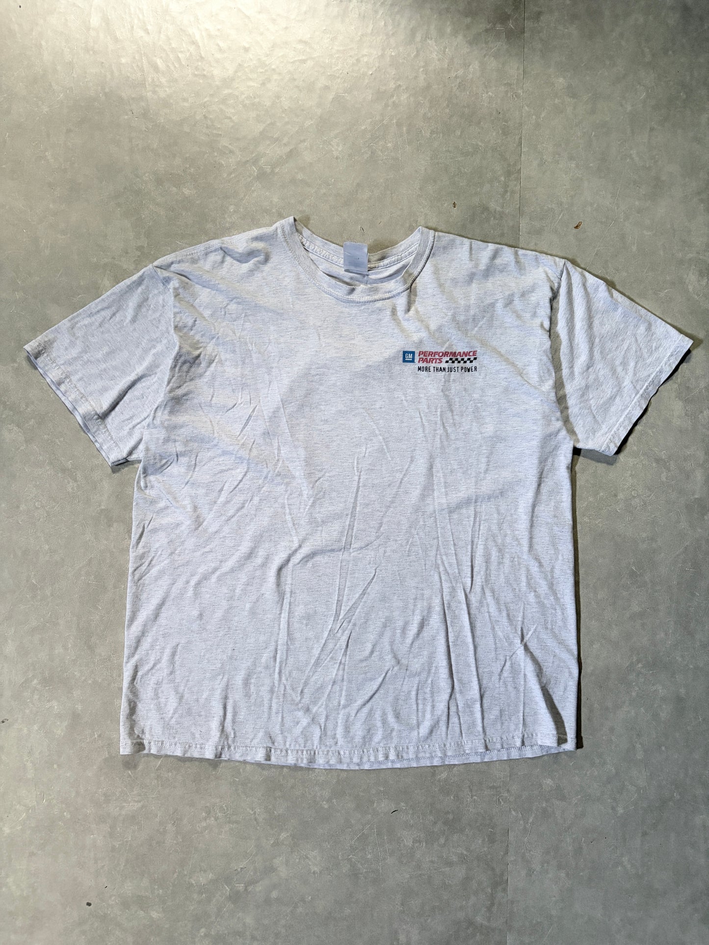 90s vintage General Motors Performance Parts Heather Grey T Shirt -XL