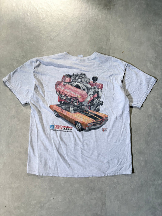 90s vintage General Motors Performance Parts Heather Grey T Shirt -XL