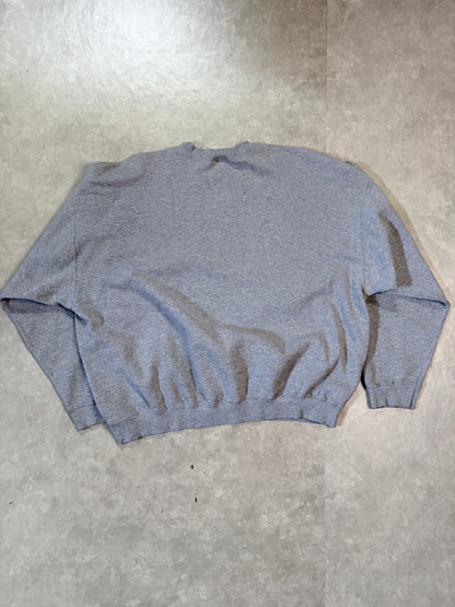 90s vintage Nike Embroidered Grey Crewneck -XL