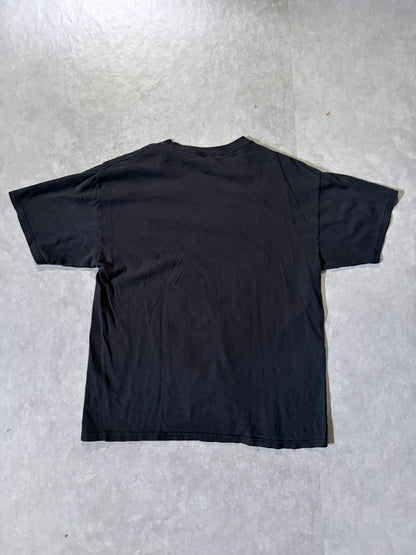2000s Vintage Rush Black Band T Shirt -L