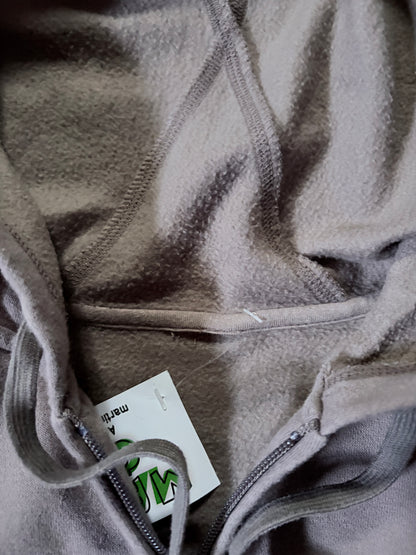 2000s Vintage Nike Brown Zip Up Hoodie -M