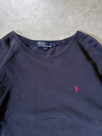 90s Vintage Polo Ralph Lauren Navy Crewneck -L