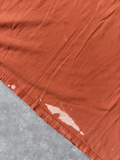 90s Vintage Nike Distressed Orange T-Shirt -XL