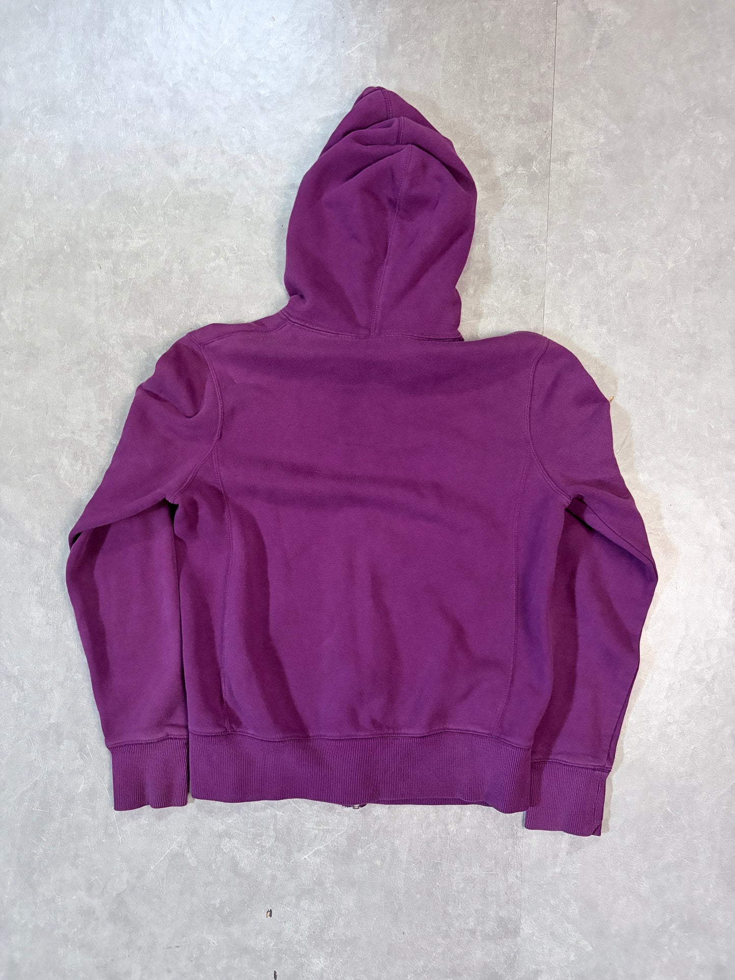 2000s Vintage Nike Purple Zip Up Hoodie -M