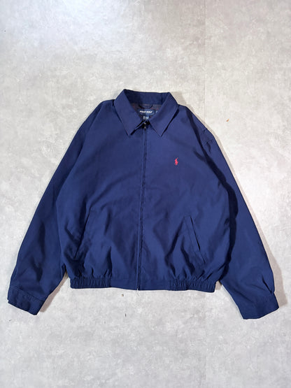 90s Vintage Polo Ralph Lauren Golf Navy Zip Up Jacket -L