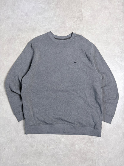 2000s Vintage Nike Grey Crewneck -XXL