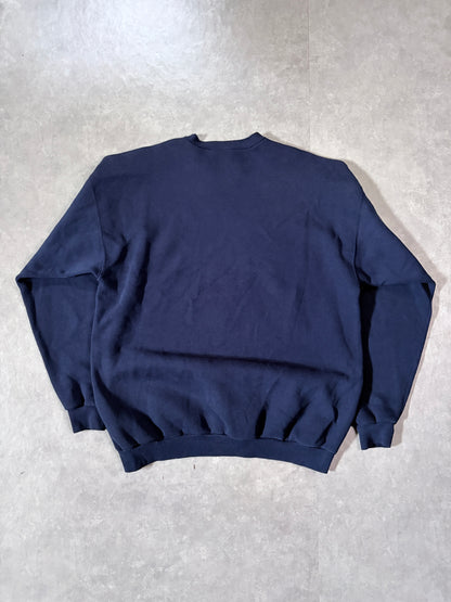 90s Vintage Bass Nature Navy Crewneck -XXL
