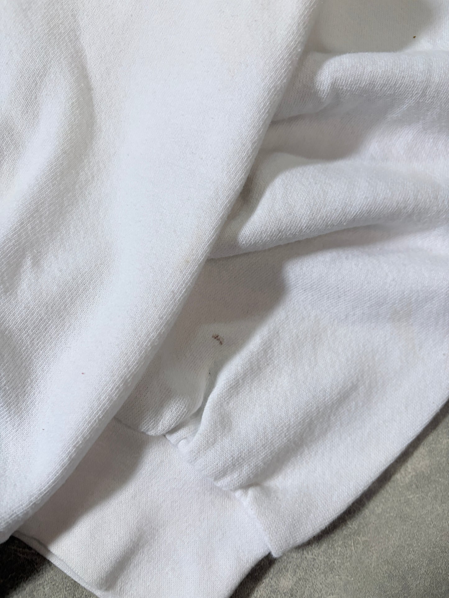 90s Vintage Nike Embroidered White Crewneck -S
