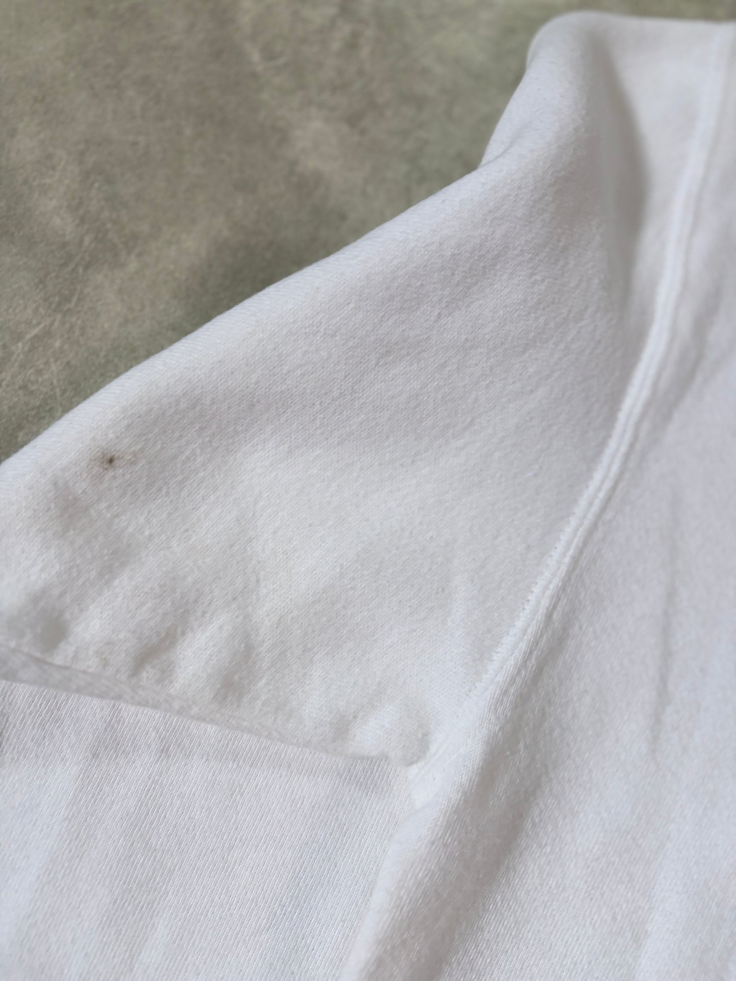 90s Vintage Nike Embroidered White Crewneck -S