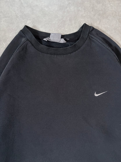 2000s Vintage Nike Black Crewneck -XL