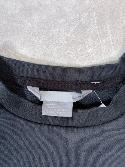 2000s Vintage Nike Black Crewneck -XL