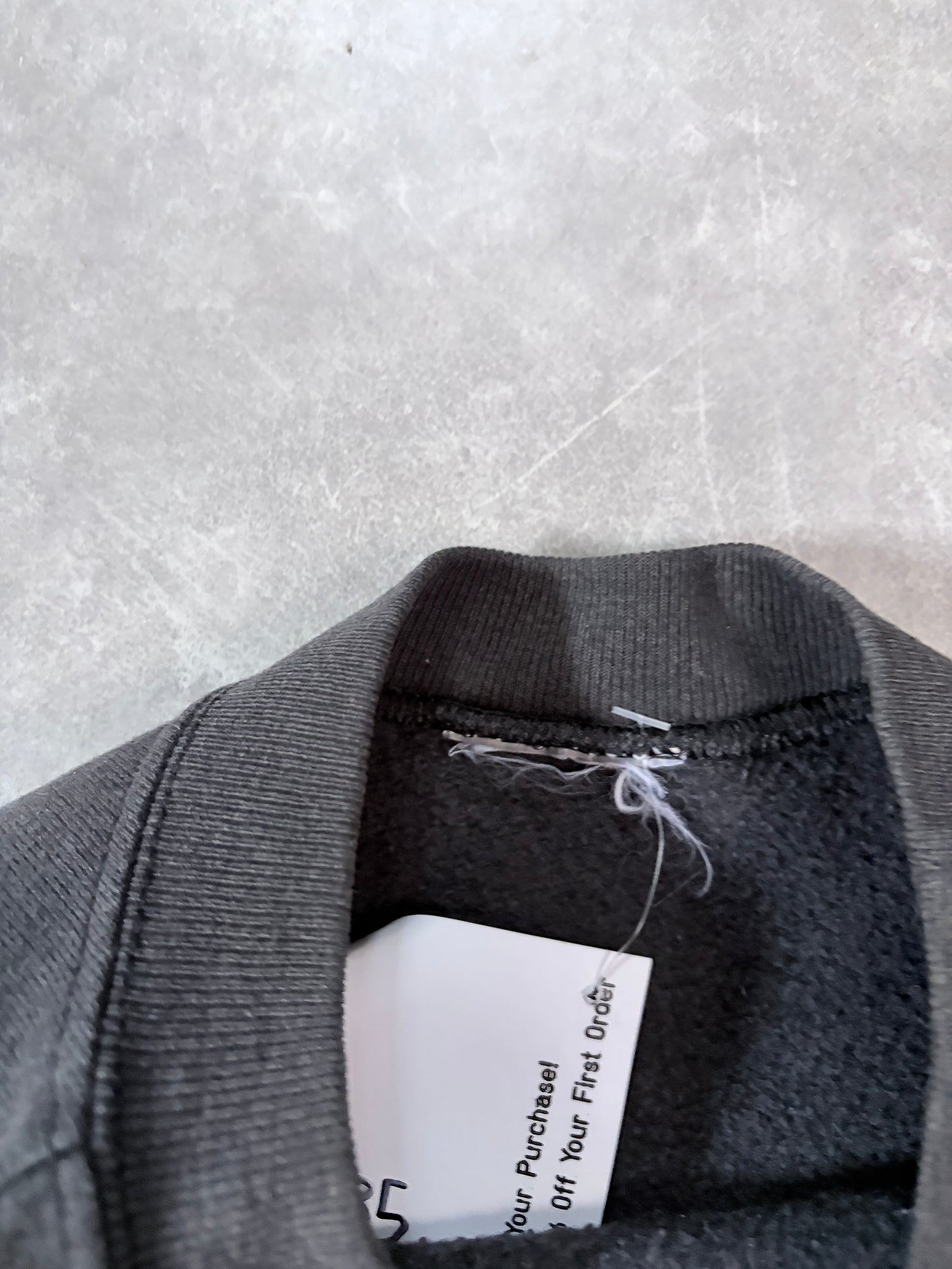 90s Vintage Nature Northern Lights Black Crewneck -M