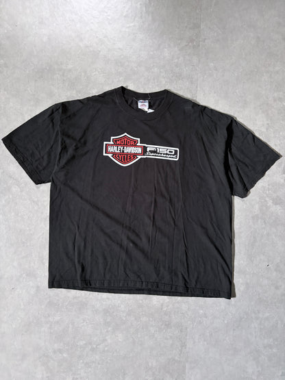 2000s Vintage Harley Davidson Ford F-150 Black T Shirt -XXL