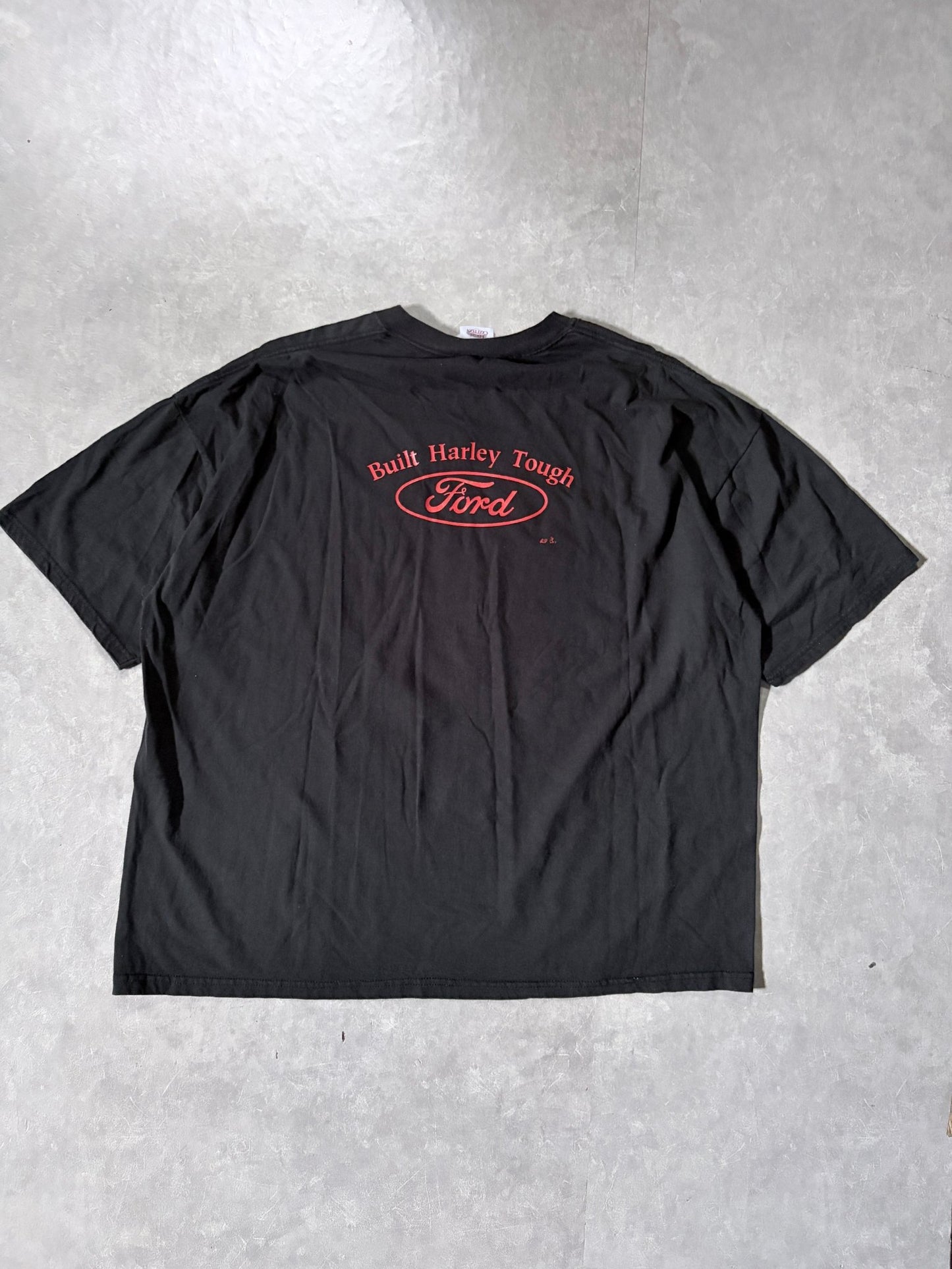 2000s Vintage Harley Davidson Ford F-150 Black T Shirt -XXL