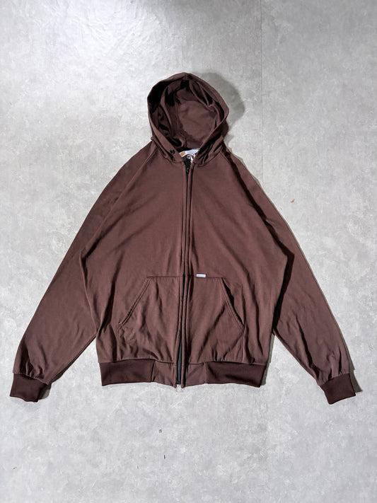 90s Vintage Carhartt Lightweight Brown Hoodie -L